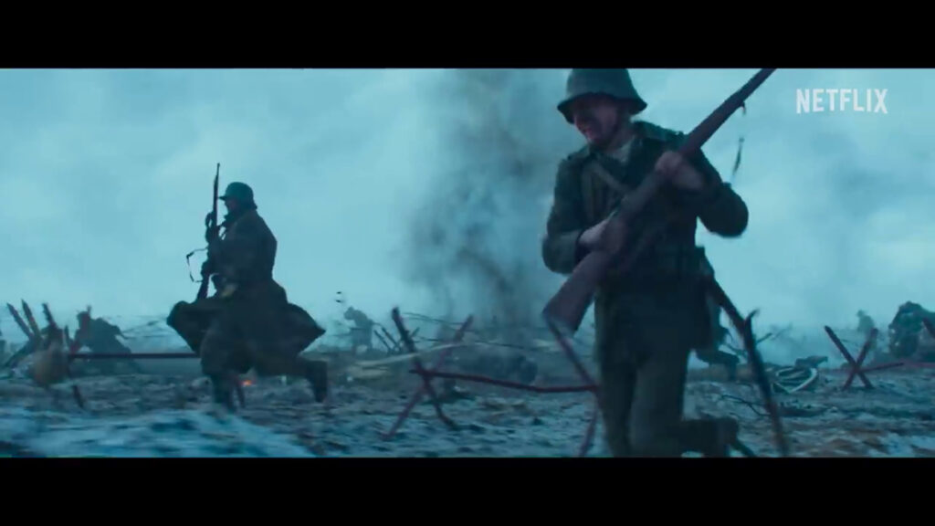 Scene from All Quiet on the Western Front (2022)