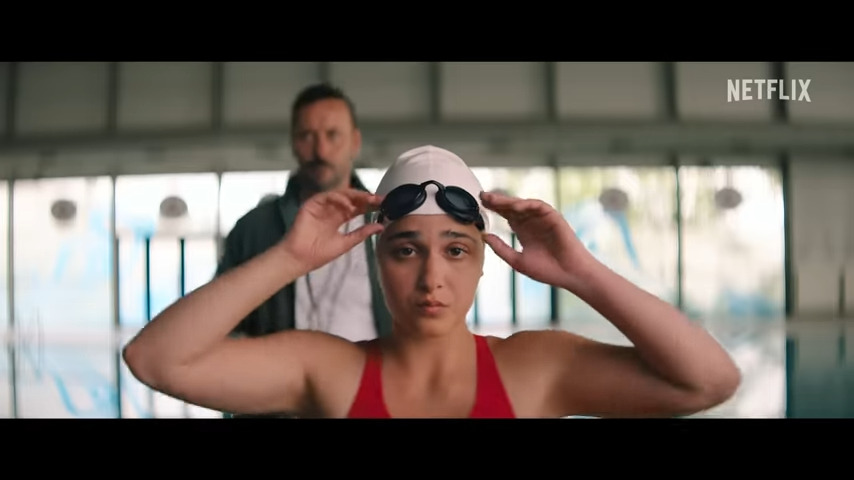 Scene from The Swimmers (2022) Movie
